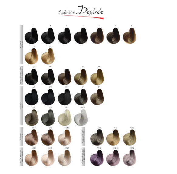 Color Art Desiree Farba do włosów 8,31 Popielato złocisty jasny blond - 100ml