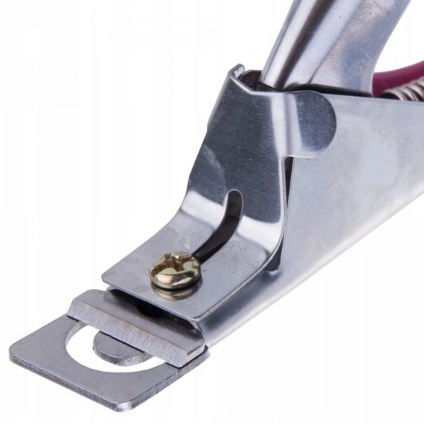 Gilotyna obcinacz do tipsów gumowa rączka