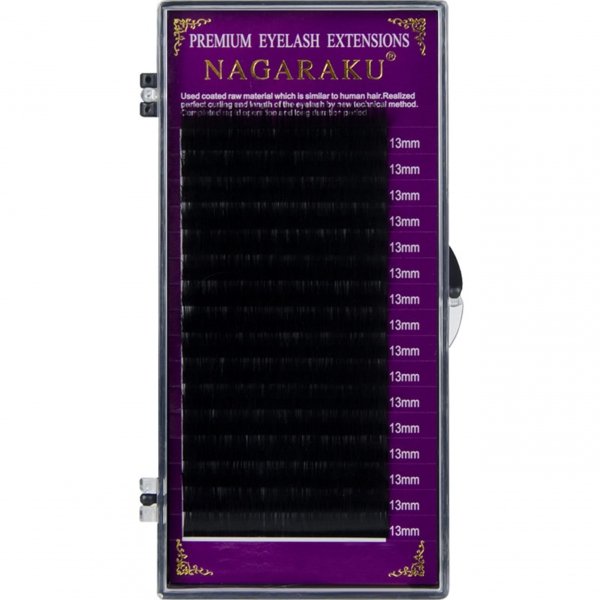 Rzęsy NAGARAKU Premium Mink C 0,07 15mm 16 pasków