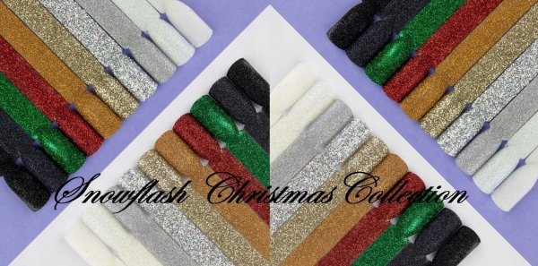 Pyłek do paznokci efekt mrozu Snowflash Collection nr 17