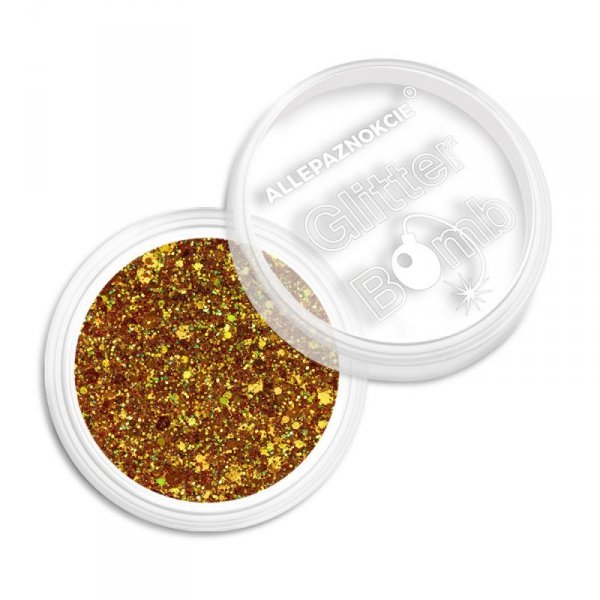 Pyłek do paznokci Glitter Bomb Effect Allepaznokcie Nr 01
