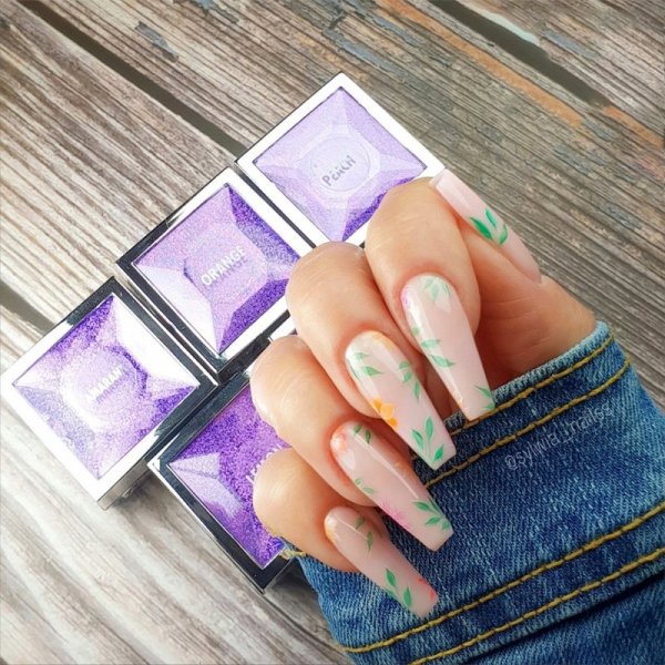 Żel do zdobień Artistic Gel paint gel ombre ornamenty Allepaznokcie Art Peach Brzoskwinia HEMA /Di-HEMA free 5g Nr 8