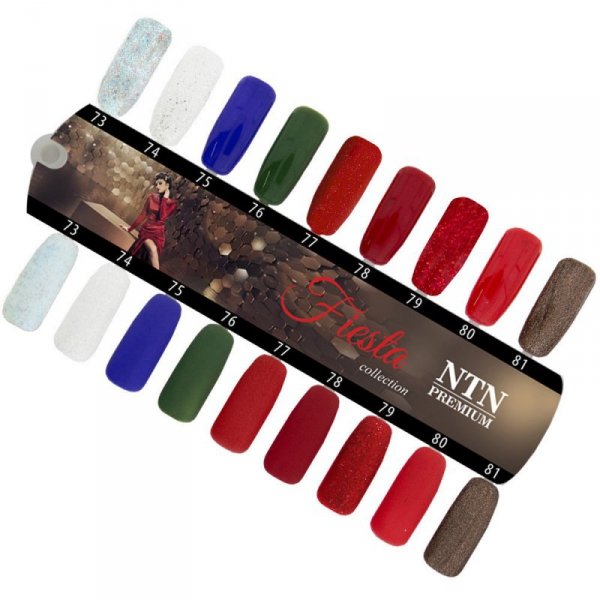 Lakier hybrydowy NTN Premium Fiesta Collection HEMA/Di-HEMA Free 5G NR 77