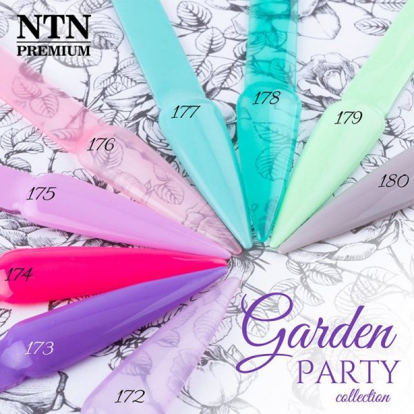 Lakier hybrydowy NTN Premium Garden Party Collection 5g Nr 172