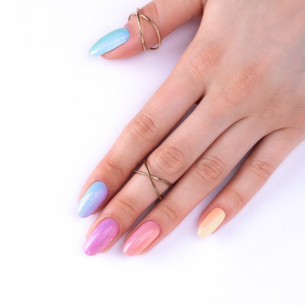 Żel do zdobień Artistic Gel paint gel ombre ornamenty Allepaznokcie Be on Trend Girly Purple HEMA /Di-HEMA free 5g Nr 42