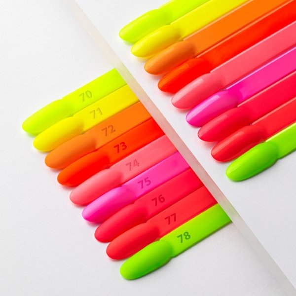 Lakier hybrydowy Molly Nails Neons Lemon HEMA/Di-HEMA Free 8g Nr 70