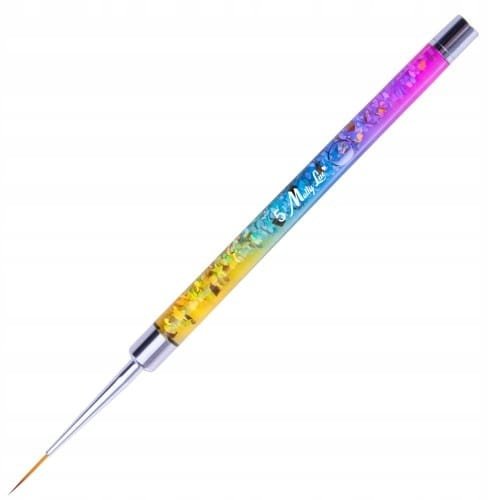 Pędzelek do zdobień PRO LINER 19mm Tęczowy Rainbow