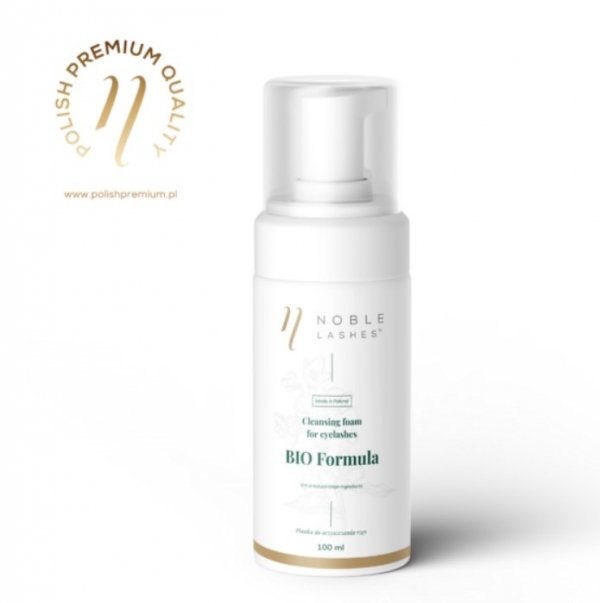 BIO pianka do czyszczenia rzęs 100ml Noble Lashed