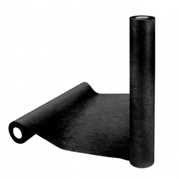 PODKŁAD WŁÓKNINOWY MEDYCZNY NA ROLCE KOSMETYCZNY 60CMX50M CZARNY