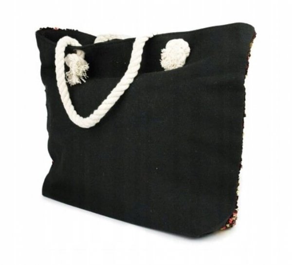 Designerska Torba Plażowa z cekinami! Nr 18-2