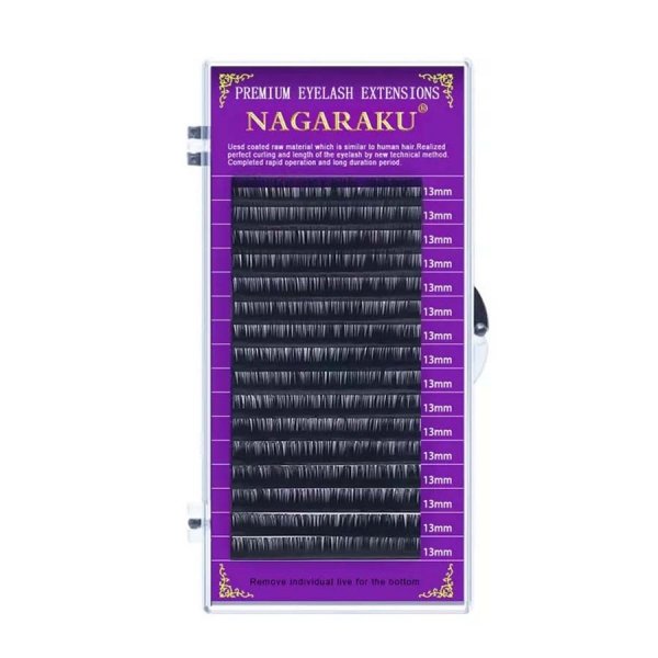 Rzęsy Nagaraku D, 0,1, 8 mm