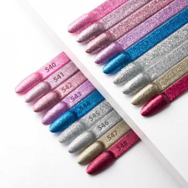 Lakier Hybrydowy Do Paznokci MOLLYNAILS 8g Luxury Glam Reflections Nr540