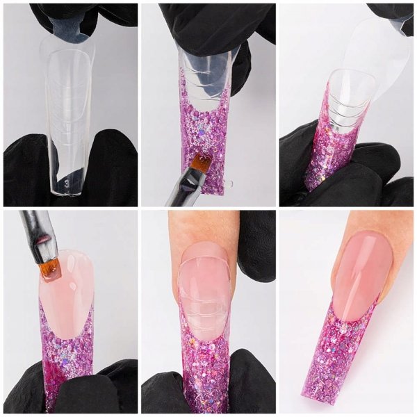 Szablony do przedłużania paznokci 12 szt.