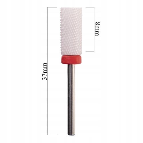 Frez Ceramiczny Large barrel Delikatny do paznokci