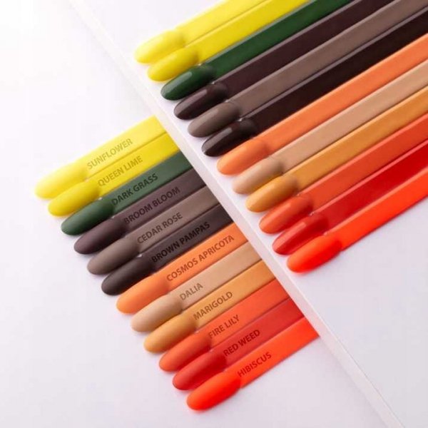 Lakier Hybrydowy Do Paznokci MOLLYNAILS 7g Bouquet Red Weed by Laskovska