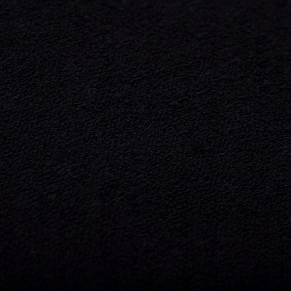 Prześcieradło frotte czarne z gumką 60/190