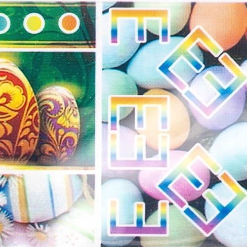 Folia transferowa wielkanocna 100 cm Nr 20