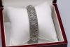 Bransoleta Srebro rodowane Markazyty BDM2867