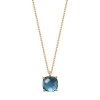 Naszyjnik Złoto Topaz London Blue NZC6546T