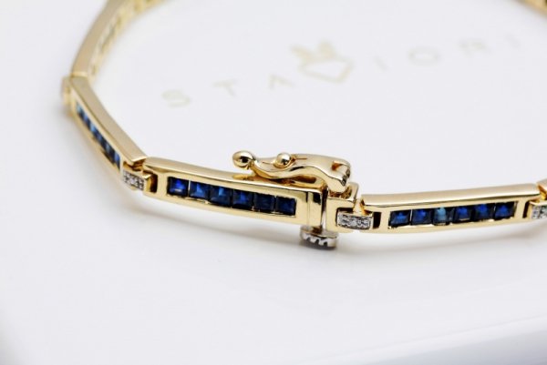 Bransoleta Złoto Diament BZD4585