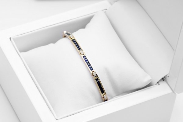 Bransoleta Złoto Diament BZD4585