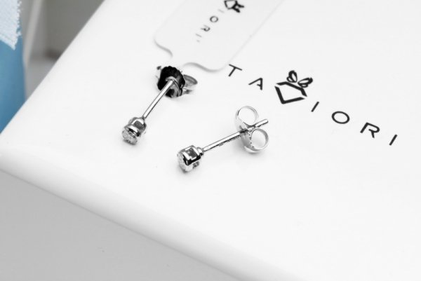 Kolczyki Złoto Diament KBD2556