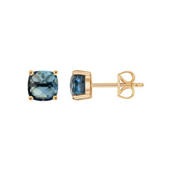 Kolczyki Złoto Topaz London Blue KZX6546T