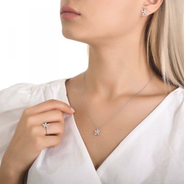 Naszyjnik Złoto Diament NBD6093
