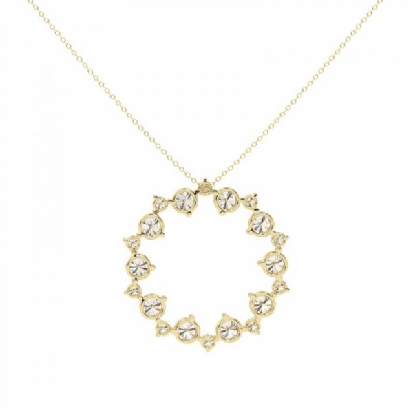 Naszyjnik Złoto Diament NZD6263