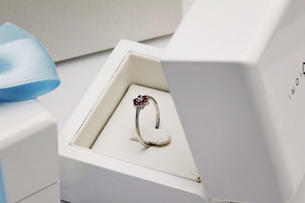 Pierścionek Złoto Diament PBD1170