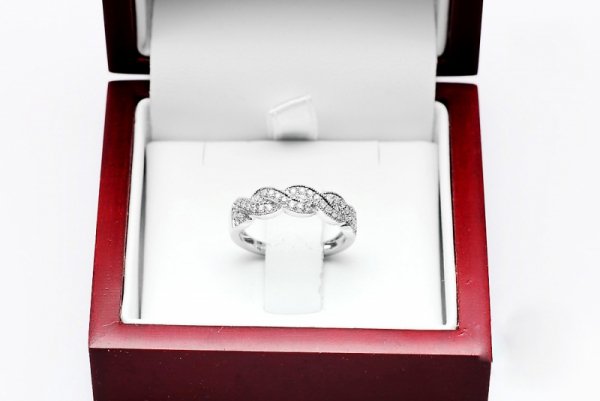 Pierścionek Złoto Diament PBD3426