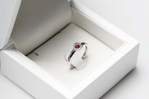 Pierścionek Złoto Diament PBD3865