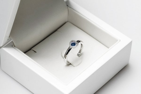Pierścionek Złoto Diament PBD3866