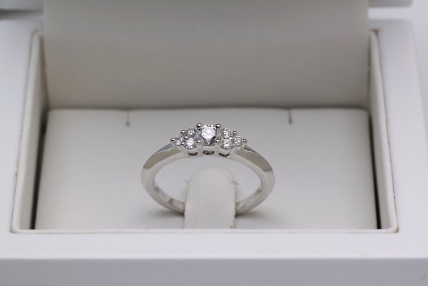 Pierścionek Złoto Diament PBD4440