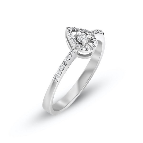Pierścionek Złoto Diament PBD6097