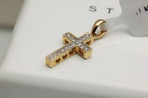 Wisiorek Złoto Diament WXD1902