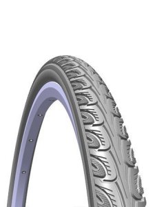 Opona 24 x 1 3/8  RUBENA MITAS V-69 HOOK szara O100225