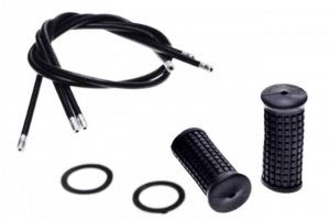 Dźwignie przerzutki GRIP SHIFT 3x6 nieindex. + chwyty + linki