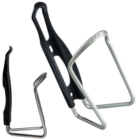 Koszyk bidonu KELLYS CALIBER aluminiowy czarno-grafitowy
