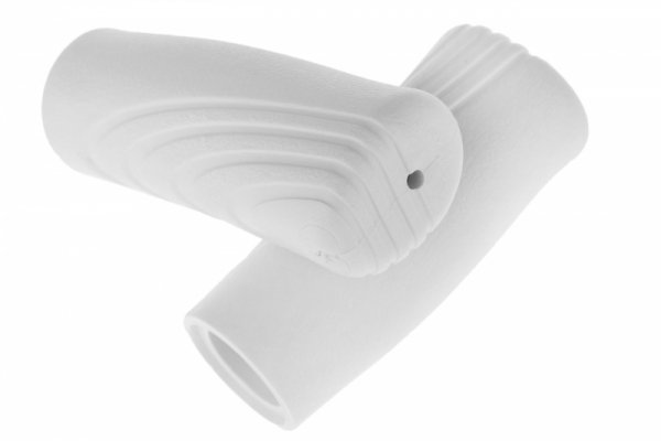 Chwyty PIK-90mm "BRAT" PVC białe