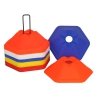 Pachołek 5 cm HEX (komplet 40szt.) multikolor 5 cm
