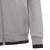 Bluza adidas Fleece Full-Zip Hoody Jr IC5008 szary 152 cm