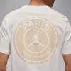Koszulka Nike PSG SS Logo Tee FN5332-133 M beżowy