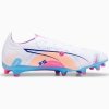 Buty Puma Ultra 5 Match Vol.Up FG/MG 108064-01 biały 42 1/2