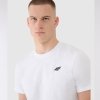 T-shirt 4F 4FWMM00TTSHM2256S 10S biały M