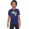 Koszulka Nike Inter Mediolan Jr HQ8593-498 granatowy M (137-147)