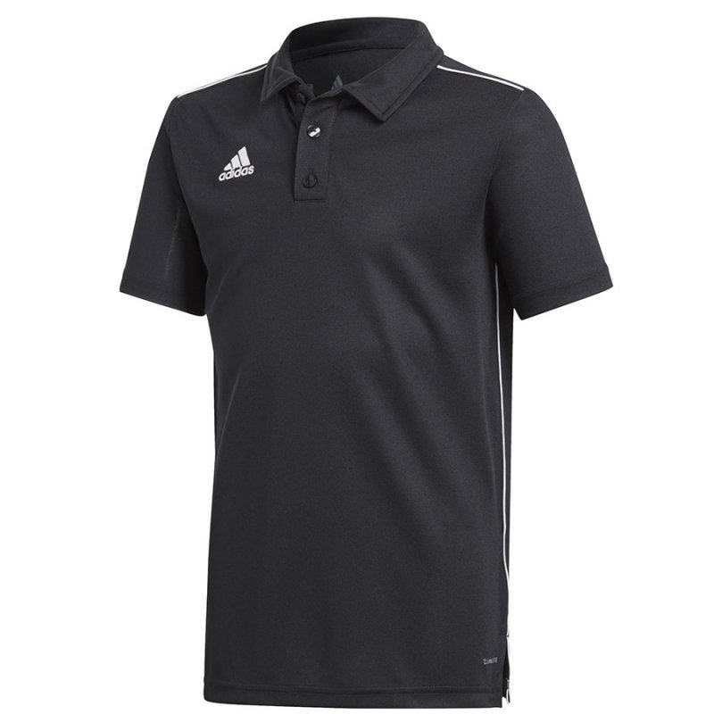 Koszulka adidas Polo Core 18 Y CE9038 czarny 116 cm
