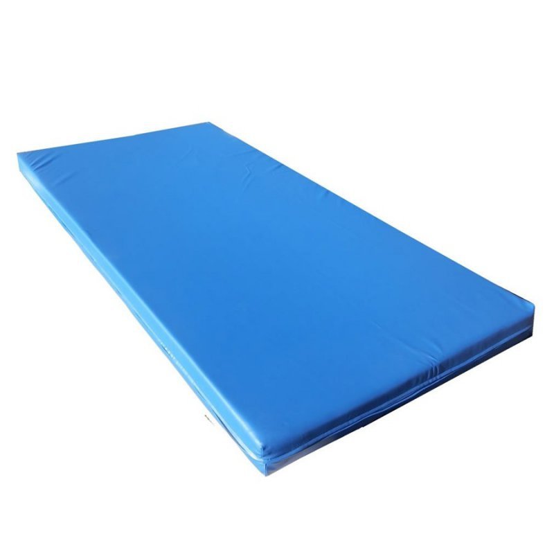 Materac gimnastyczny 10 cm 200x120 cm niebieski