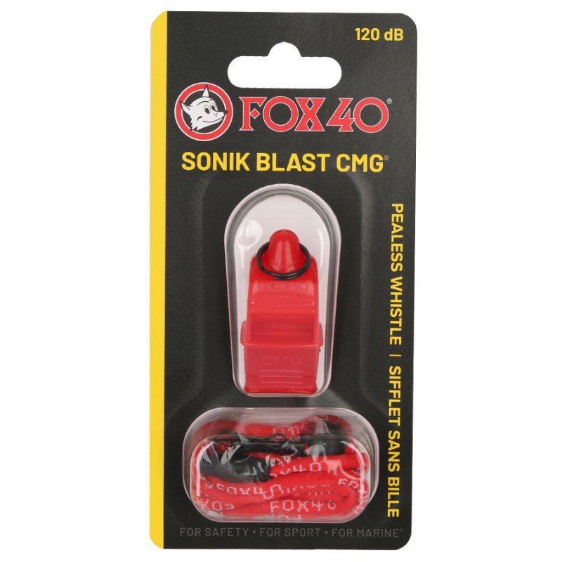 Gwizdek Fox 40 CMG Sonik Blast 120 dB czerwony