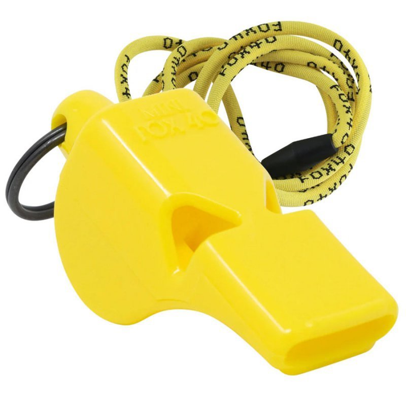 Gwizdek Fox 40 Mini Safety 109 dB żółty